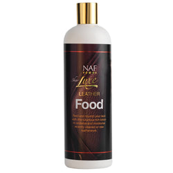 NAF Sheer Luxe Leather Food Feed and Nourish Revitalise Soften Old New Tack 500ml