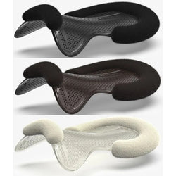 LeMieux Gel-Tek Shaped Wool Half Pad Non-Slip Shock Absoring Ventilated Gel