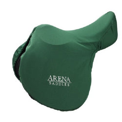 Arena by Bates Saddle Cover/Dust Cover Plush Stretch Protective Fabric Green