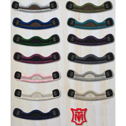 Mattes Slimline Crescent Girth Lambskin Ergonomic Short Countour Dressage Mono
