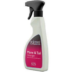 Science Supplements Mane and Tail Detangler Grooming Spray Conditioner 750ml
