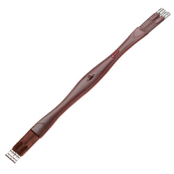 Selleria Equipe Bielastic Special Long Leather GP Girth Black/Brown GH24 110-145