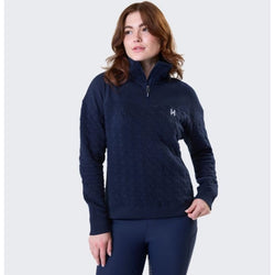 Horseware Ladies Liberty Winter Sweatshirt Lightly Quilted Warm Non-Bulky Jumper