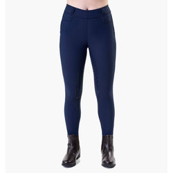 Horseware Easefit Hybid Riding Tights Pull On Breeches Full Silicone Grip Seat
