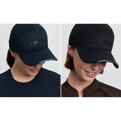 LeMieux Brilliance Baseball Cap Unisex Rhinestone Vented Summer Hat Navy/Black