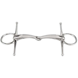 Sprenger Satinox Full Cheek Single Joint Stainless Steel Snaffle 14mm Bit 41903