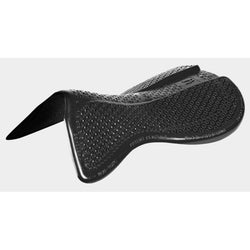 Horsena Dressage Riser Gel Pad Shock Absorbing Non Slip Rear Rise Half Pad Black