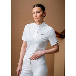 Horseware AA Elena Short Sleeve Show Shirt Ladies Competition Top Blouse White