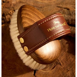 Horseware Signature Face Brush Pure Wool Soft Bristles Sensitive Delicate Areas
