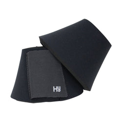 Hy Equestrian Neoprene Protect Over Reach Boots Everyday Safety Bell Boots Black