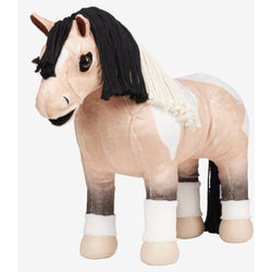 LeMieux Toy Pony Toby Dun and White Tobiano Soft Kids Mini Play Horse Plushie New