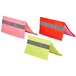 Equisafety Hi-Vis Reflective Flourescent Noseband/Browband/Rein/Cheekpiece Cover