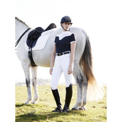 LeMieux Emily Short Sleeve Show Shirt Technical Wicking Mesh Competition Top