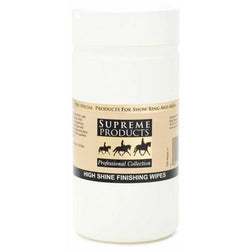 Supreme Products High Shine Finishing Wipes Professional  Showing Turnout x 100