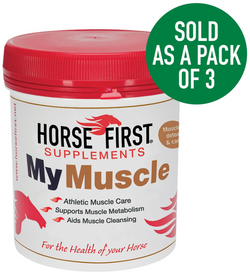 Horse First My Muscle Metabolism Fitness Immunity Supplement Vitamin EandC 750g x3