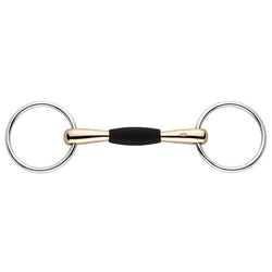 Sprenger Flex Control Loose Ring Snaffle Rubber Covered Joint Sensogan 40530