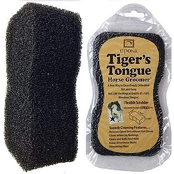 Epona Tigers Tongue Horse Grooming Multi Purpose Grooming Sponge/Curry/Scrubber