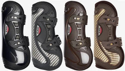 LeMieux Exo-Flex Tendon Boots Open Fronted Carbon Shock Foam Airflow ShowJumping