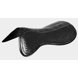 Horsena Jumping Riser Gel Pad Shock Absorbing Non Slip Front Rise Half Pad Black