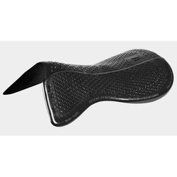 Horsena Dressage Riser Gel Pad Shock Absorbing NonSlip Front Rise Half Pad Black