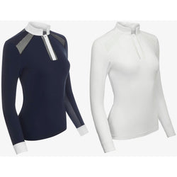 LeMieux Camille Long Sleeve Show Shirt Technical Wicking Vented Competition Top