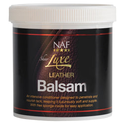 NAF Sheer Luxe Leather Balsam Intensive Conditioner Nourishes Softens Tack 400g