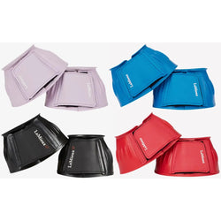 LeMieux Rubber Bell Boots No Rub Flexible Soft Secure OverReach Over Reach S-XXL