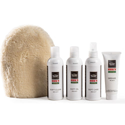 Amerigo and Equipe Soft Clean Grease Oil Care and Full Set Leather Tack Cleaning Kit