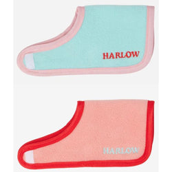 LeMieux Harlow Tiny Rugs 2 pack Mini Blankets for Beanie Ponies Coral Pink Mint