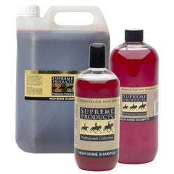Supreme Products High Shine Horse Shampoo Adds Shine 500ml 1 Litre 5 Litre