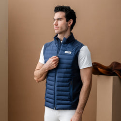 Horseware AA Mens Kari Gilet Thinsulate Light Windproof Body Warmer Navy/Black