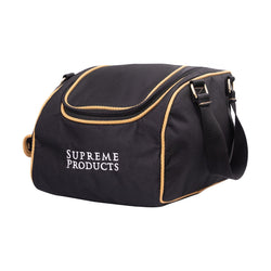 Supreme Products Pro Groom Riding Hat Bag Protective Travel Bag Case Black/Gold