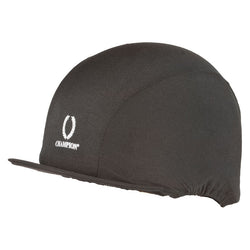 Champion Laurel Wreath Jockey Skull Cap Cover Hat Silk Black Small Medium Large