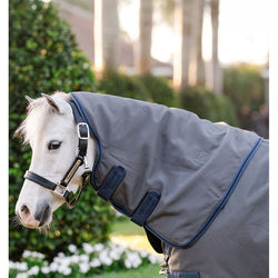 Horseware Rhino Plus Hexstop Pony Turnout Rug and Hood Lightweight 0g 3'9'-5'9'