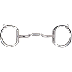Myler 04 Eggbutt Low Port Comfort Snaffle with Stabilising Hooks Level 2 89-3004