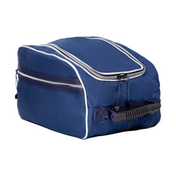 Hy Equestrian Helmet Bag Protective Padded Hat Bag Storage Case Navy/Grey