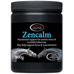 Omega Equine Zencalm Calmer Supplement Calms Stress Anxiety Excitable Behaviour