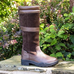Brogini Hollingworth Waterproof Country Boot With Zip Brown Reg/Wide Adult 3.5-9