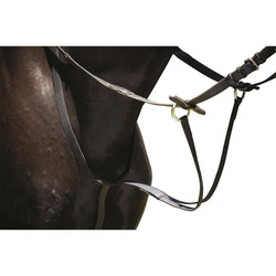 Wintec Running Martingale Durable Lightweight Synthetic Black/Brown PonyCobFull