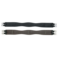 Wintec Synthetic Chafeless Elastic Long GP Jump Event Girth 95-140cm Black/Brown