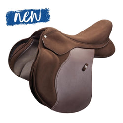 Wintec 2000 High Wither Square Cantle All Purpose GP Saddle HART Black/Brown NEW