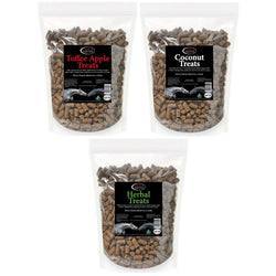 Omega Equine Horse and Pony Treats Titbits Toffee Apple/Coconut/Herbal Flavor 4kg