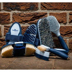 Horseware Newmarket Grooming Kit Brush Set With Travel Case Whitney Navy or Pink