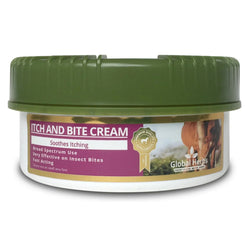 Global Herbs Itch and Bite Cream Soothes Itching Skin Bite Irritation Calendula