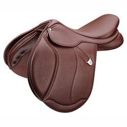 Bates Caprilli FWD Close Contact + Adjustable CC Jump Saddle CAIR Black/Brown