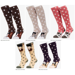 LeMieux Fluffy Character Socks Cosy Soft Warm Winter Sock Dream/Fjord/Andalusian