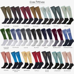 LeMieux Competition Socks Ultra Close Contact Technical Cotton Twin Pack Kids