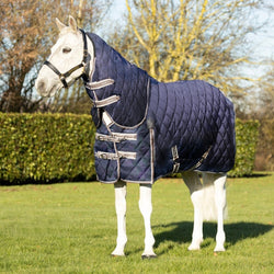 Hy Equestrian DefenceX Shield 200g Med Stable Rug with Detachable Neck  5'0-7'3'