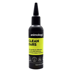 Animology Clean Ears Mild Effective Cleansing Solution Removes Wax For Dog 100ml