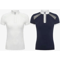 LeMieux Camille Short Sleeve Show Shirt Technical Wicking Vented Competition Top